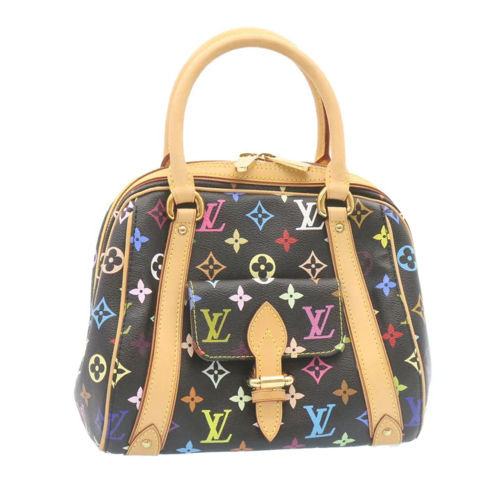 Louis Vuitton Monogram Multicolor Priscilla handbag black