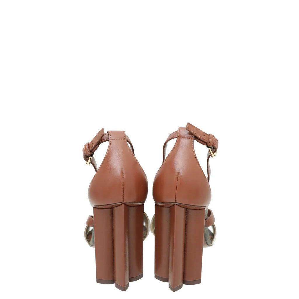 Louis Vuitton MonoGram Odyssey Heeled Sandals 37